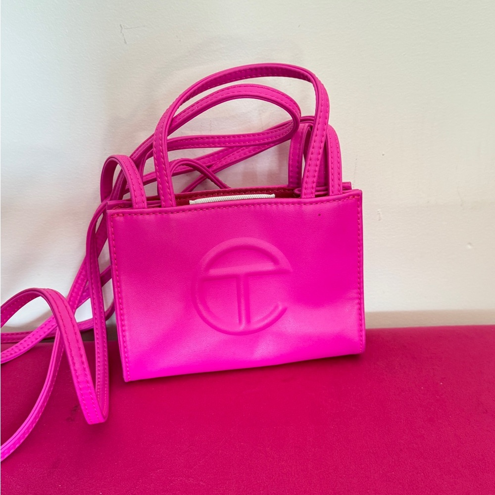 Telfar Hot Pink Mini Bag